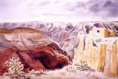 Desert canyon